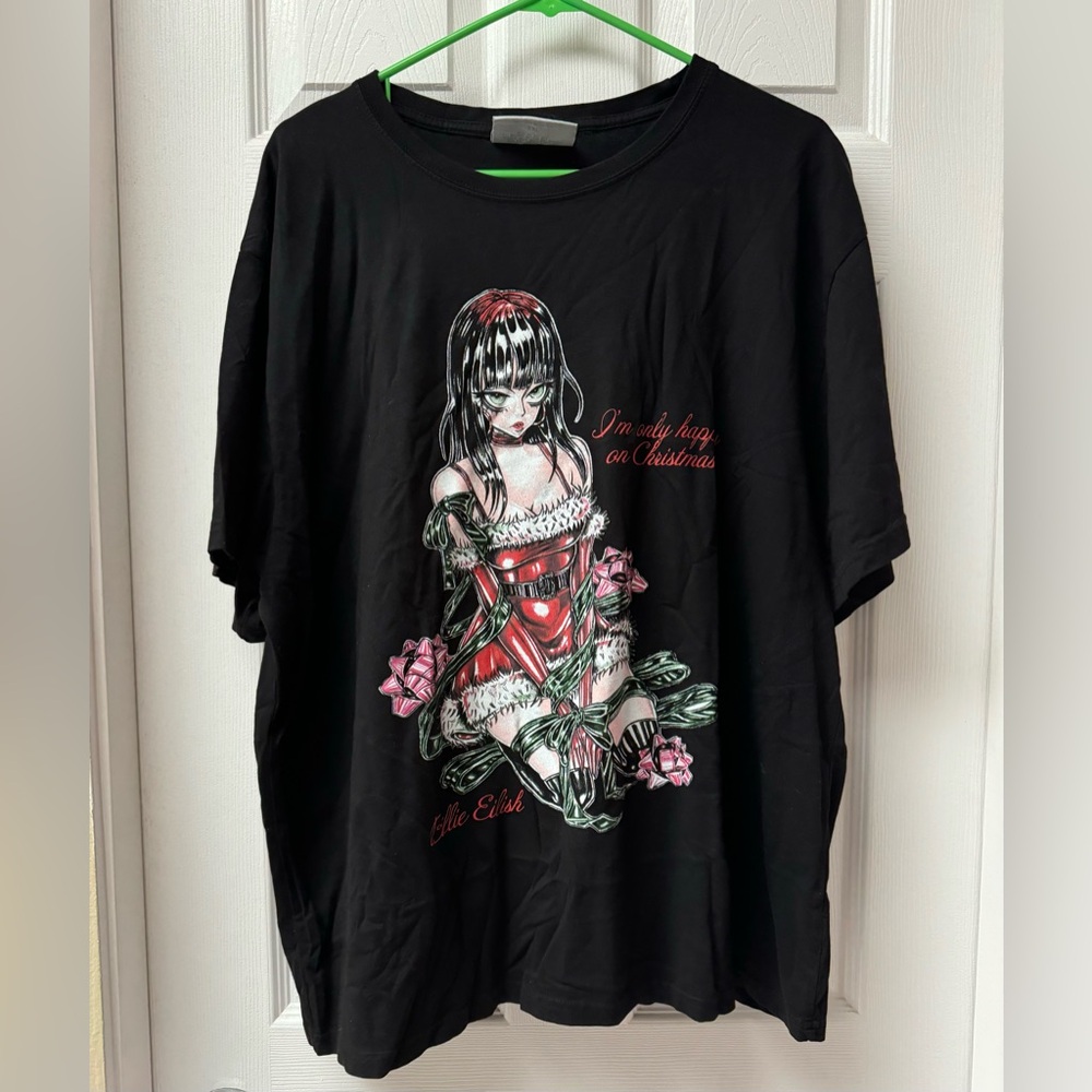 Official Billie Eilish Christmas Tshirt